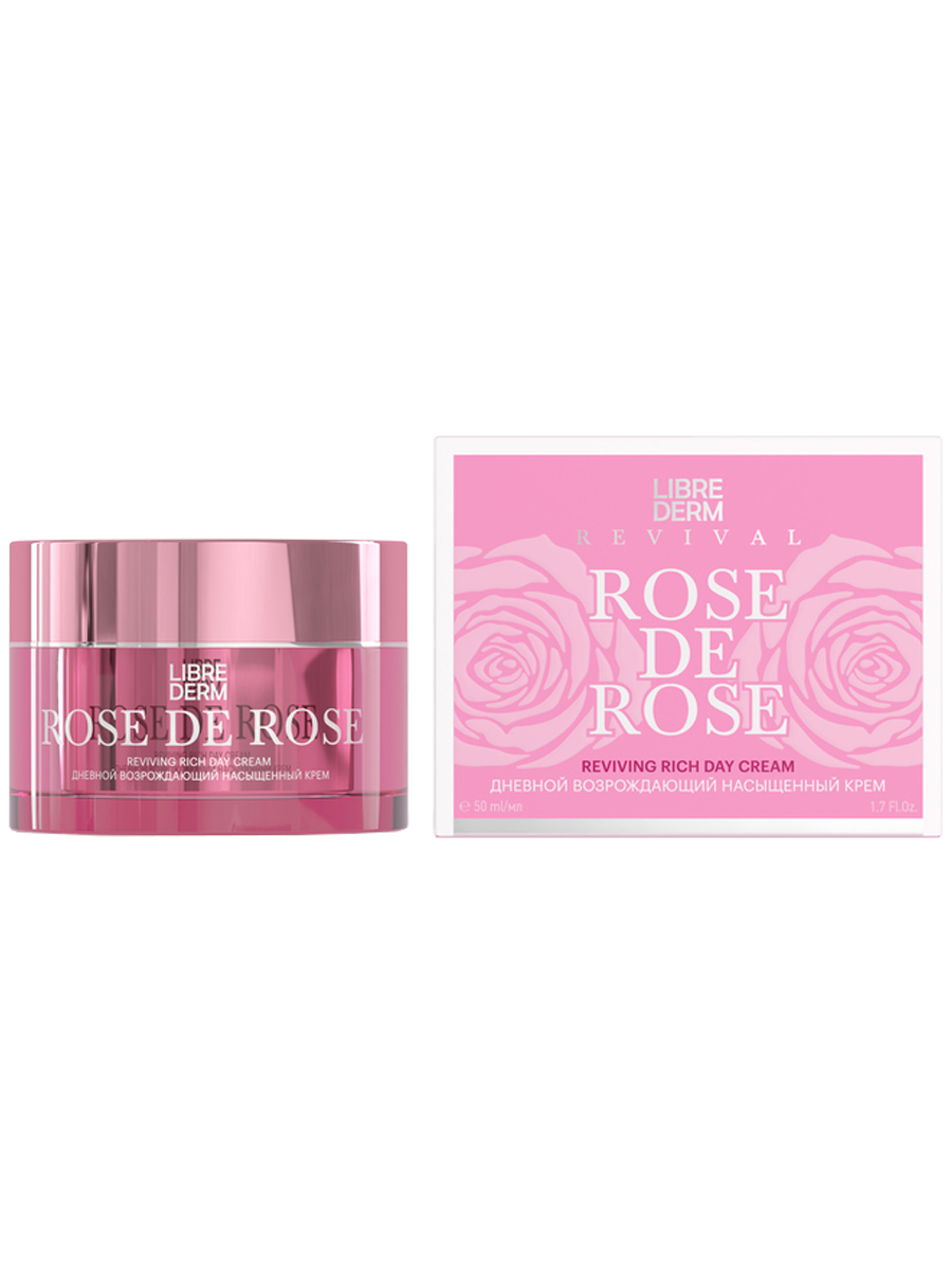 Rose de Rose Крем дневной насыщенный возрождающий 50мл от Librederm + 5