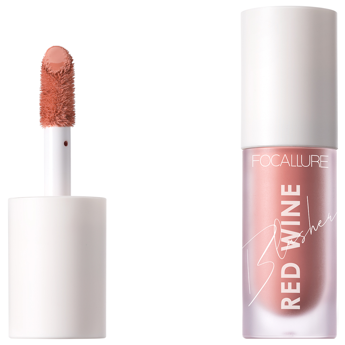Румяна жидкие Hangover Red Wine Blusher, тон B03 bordeaux от Focallure + 2