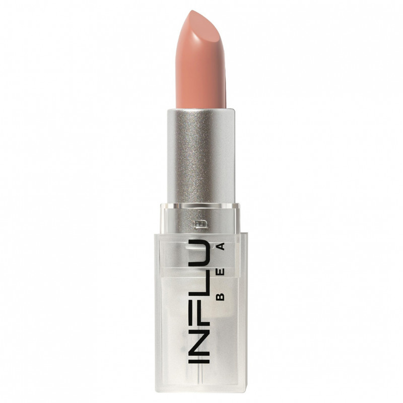 Помада стик для губ, тон 01 cветлый нюд розовый от Influence Beauty + 1