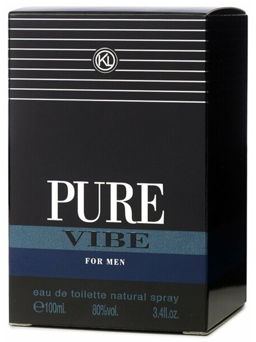 Туалетная вода мужская Pure Vibe 100мл от Karen Low + 2