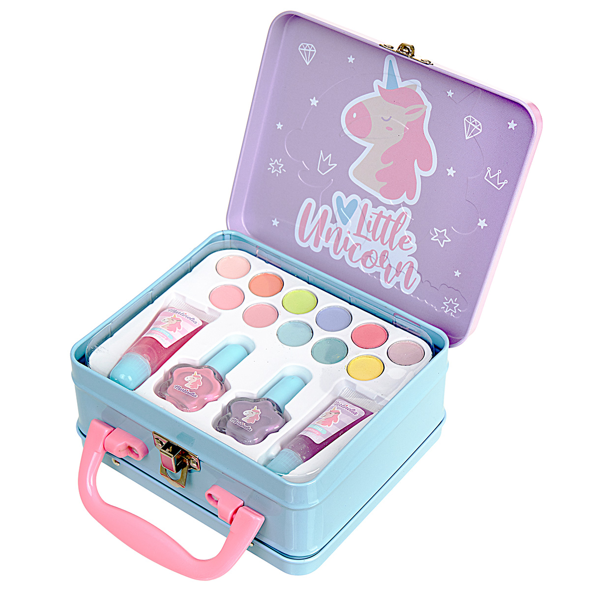 Little Unicorn Набор косметики в кейсе от Martinelia + 4