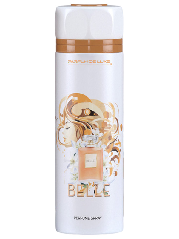 Парфюмированный Дезодорант спрей женский Belle 200мл от PARFUM DE LUXE + 1