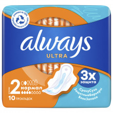 Прокладки гигиенические Ultra Normal 10шт 