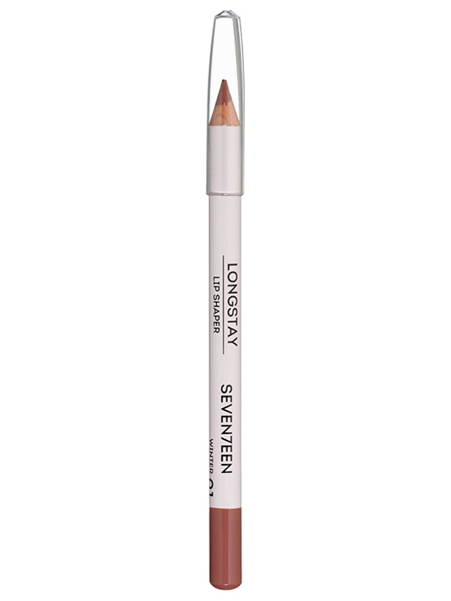 Карандаш для губ устойчивый Longstay, тон 01 winter rose от Seventeen + 2