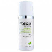 Vital Restore Treatment Cream Восстанавливающий крем для сухой и чувствительной кожи SPF15 50мл