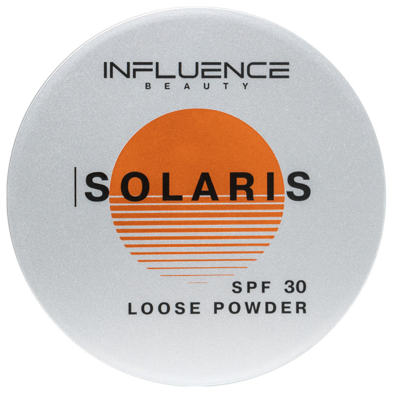 Пудра рассыпчатая SPF30 Solaris, тон 01 прозрачный от Influence Beauty + 1