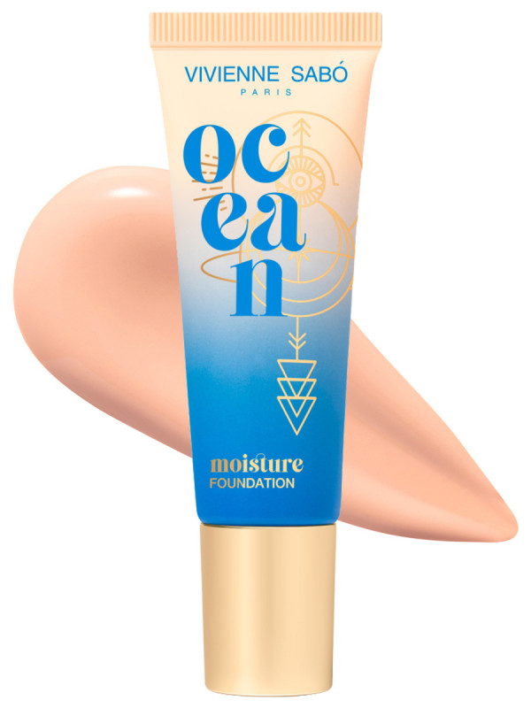 Увлажняющий Тональный крем Ocean, тон 03 темно-бежевый от Vivienne Sabo + 1