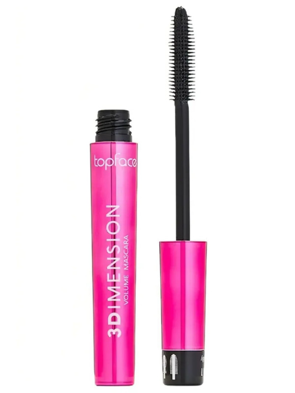 Тушь для ресниц 3Dimension Volume Mascara черная от TopFace + 1