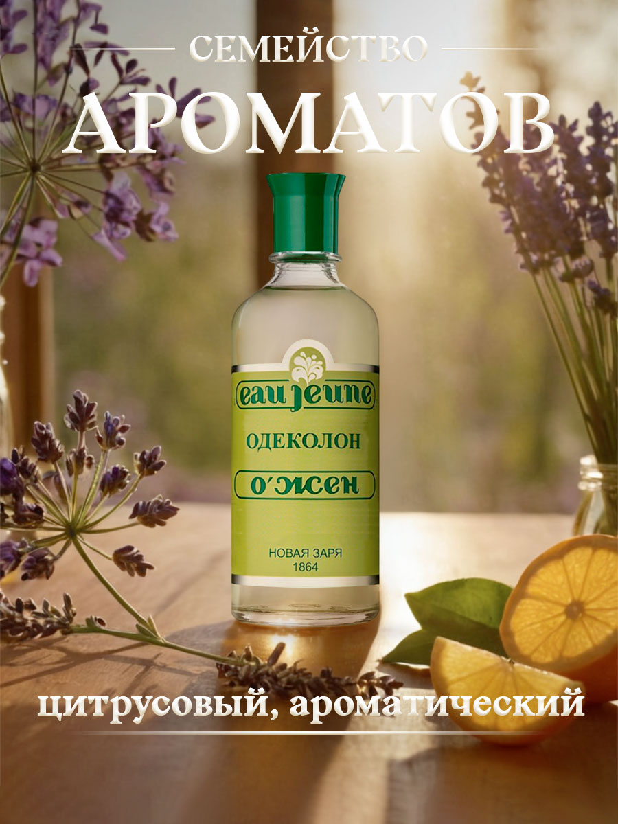 Одеколон О'Жен 100мл без футляра от Новая заря + 8
