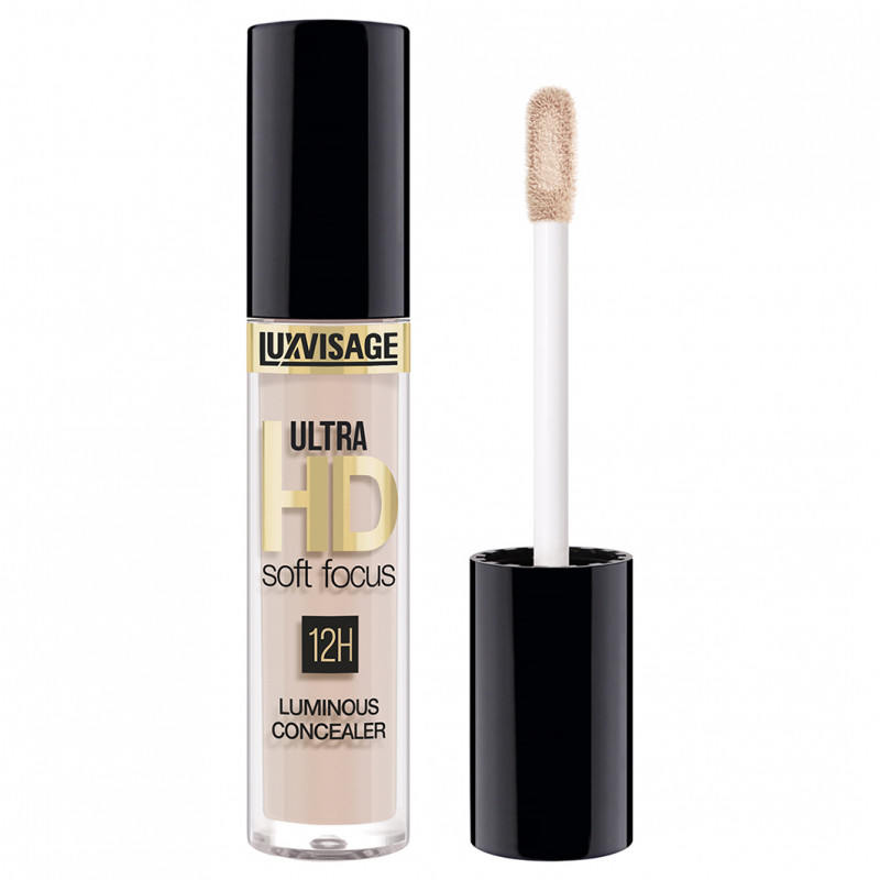 Консилер светоотражающий Ultra HD Soft Focus 12H, тон 12 Nude от LuxVisage + 1