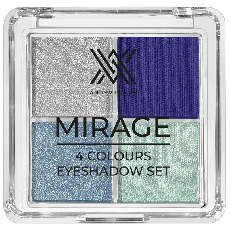 Палетка теней для век Mirage, тон 03 от Art-Visage  + 1