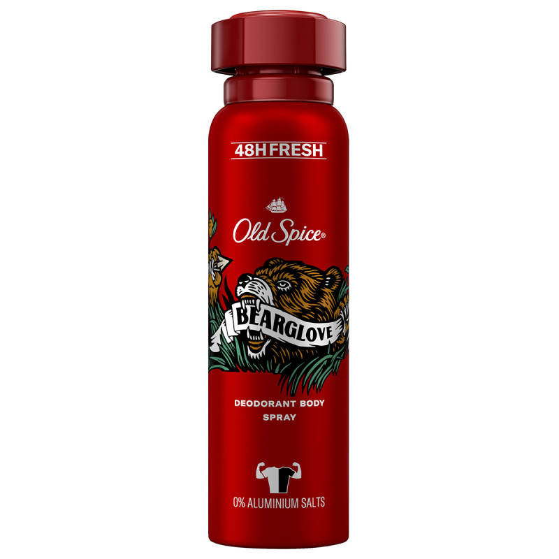 Дезодорант спрей Bearglove 150мл от Old Spice + 1