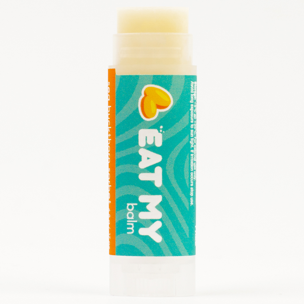 Бальзам для губ Облепиховый сорбет 4,8г от Eat My + 3