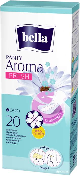 Прокладки ежедневные Panty Aroma Fresh 20шт от Bella + 1