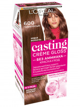 Casting Creme Gloss Краска-уход, тон 600 темно-русый