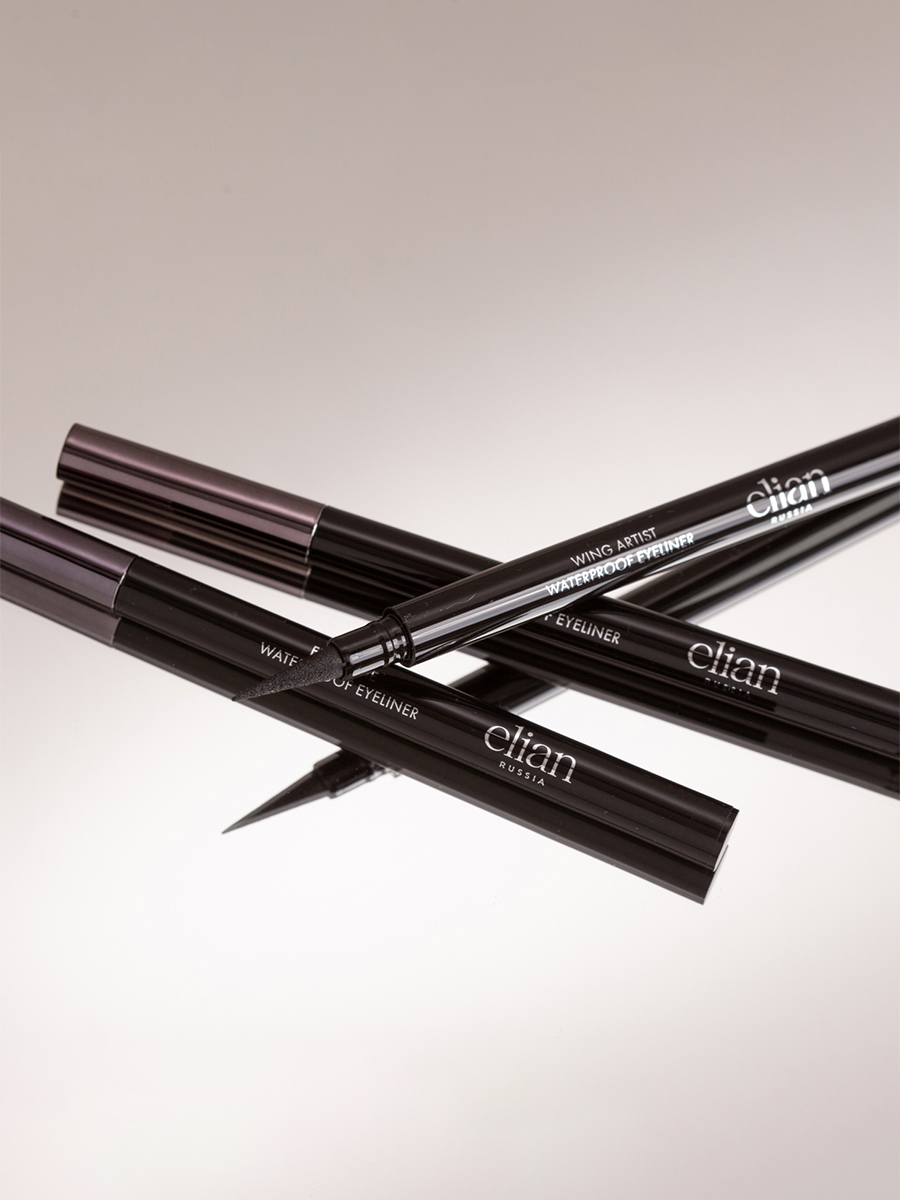 Подводка для глаз водостойкая Wing Artist Waterproof Eyeliner  от Elian Russia + 3