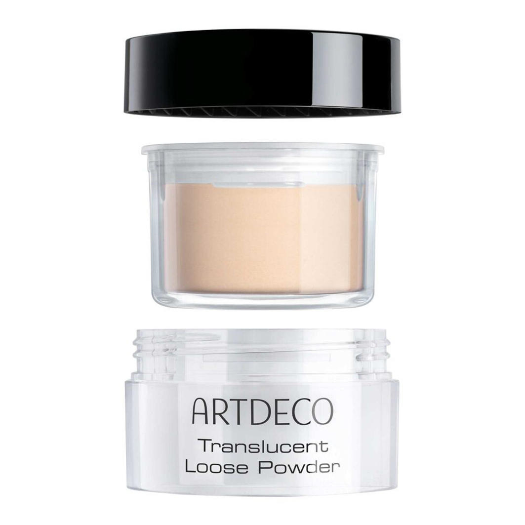 Пудра рассыпчатая Translucent Loose Powder, тон 02 светлый от ARTDECO + 4