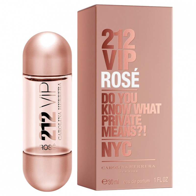 212 VIP Rose Парфюмерная вода женская 30мл  от Carolina Herrera + 1