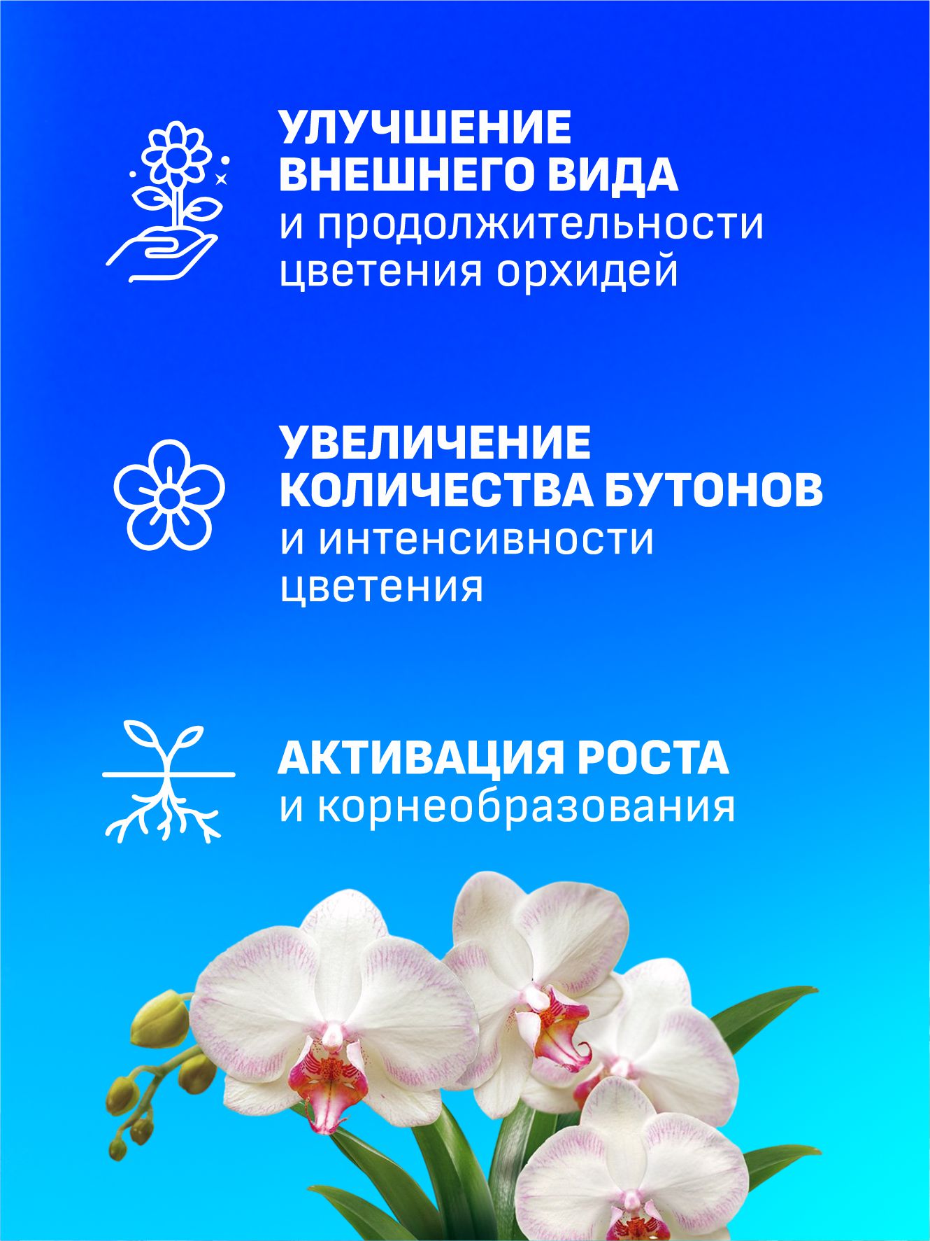 Экстра цветение Эликсир для орхидей 400мл от Joy + 3
