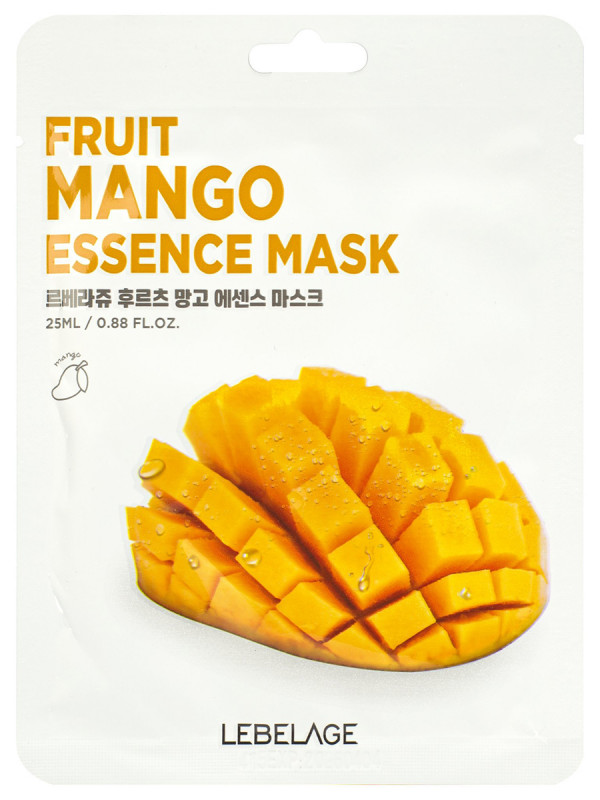Essence Тканевая маска с экстрактом манго 25мл от Lebelage + 1