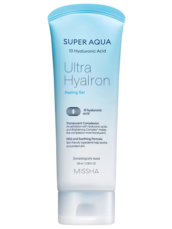 Гель-скатка для лица Super Aqua Ultra Hyalron 100мл от Missha + 1