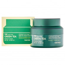 Крем для лица увлажняющий с экстрактом зеленого чая The Chok Chok Green Tea Intense Cream 60мл