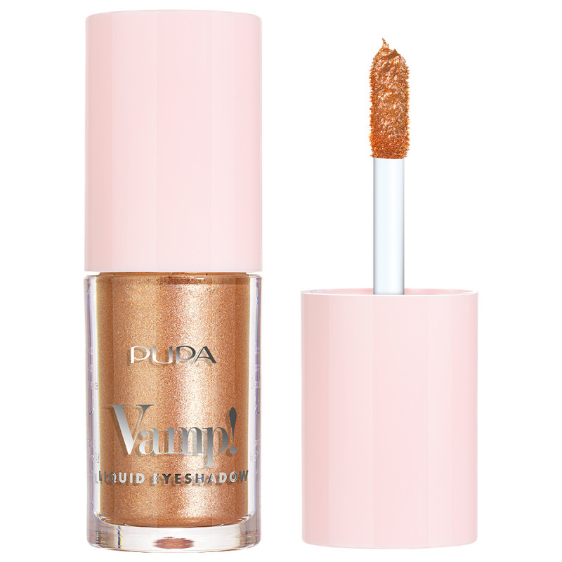 Тени для век жидкие Vamp! Liquid Eyeshadow, тон 006 bronze от Pupa + 1