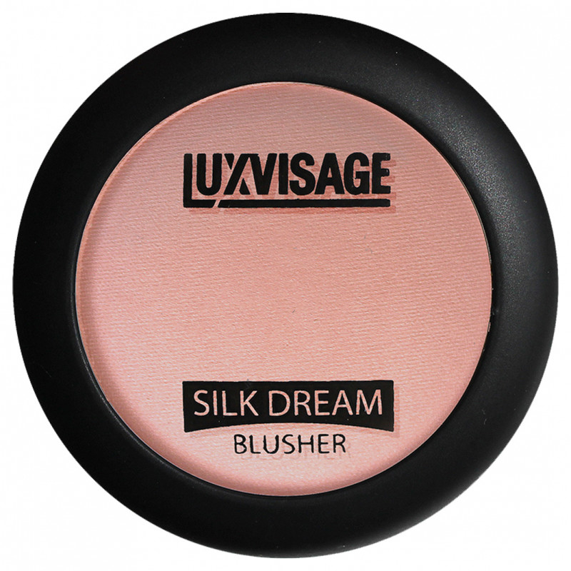 Шелковистые Румяна для лица Silk Dream, тон 02 персик от LuxVisage + 1