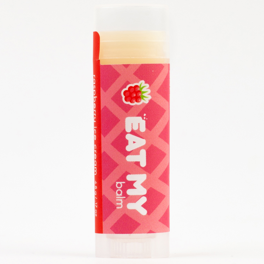 Бальзам для губ Малиновый пломбир 4,8г от Eat My + 3