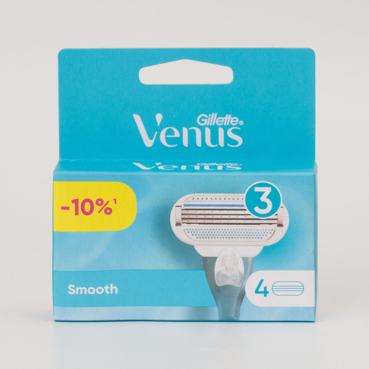 Venus Smooth Сменные кассеты 4шт от Gillette + 2
