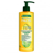Fructis Крем для волос несмываемый Тройное восстановление 10в1 для сухих и ломких волос 400мл