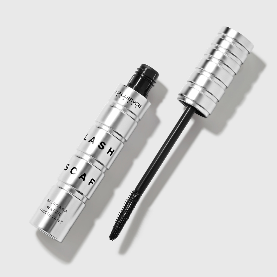 Тушь для ресниц Lash Scaf влагостойкая, черная от Influence Beauty + 5