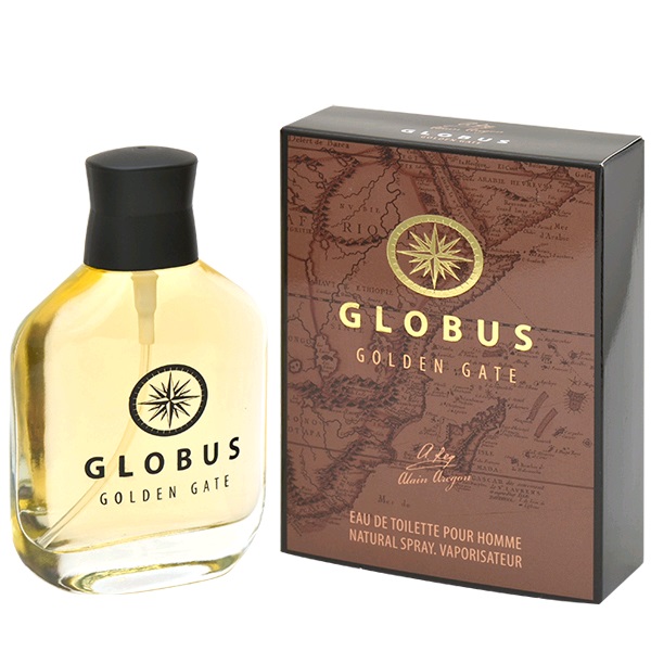 Туалетная вода мужская Globus Golden Gate 90мл от Alain Aregon + 1