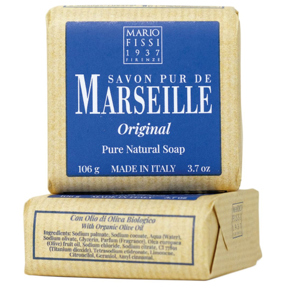Мыло Оригинальный рецепт Original 106г от Mario Fissi 1937 + 2