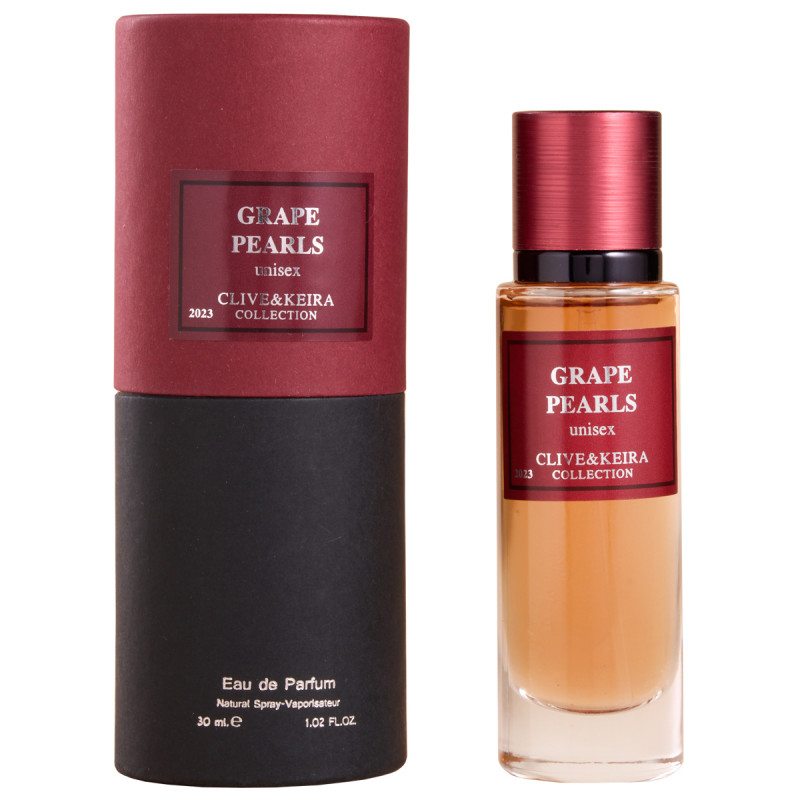 Парфюмерная вода унисекс №2023 Grape Pearls 30мл  от Clive&Keira + 1
