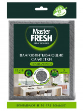 Eco Line Салфетки целлюлозные+антимикробная добавка 15*18см 3шт