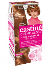 Casting Creme Gloss Краска-уход, тон 634 каштановый мед