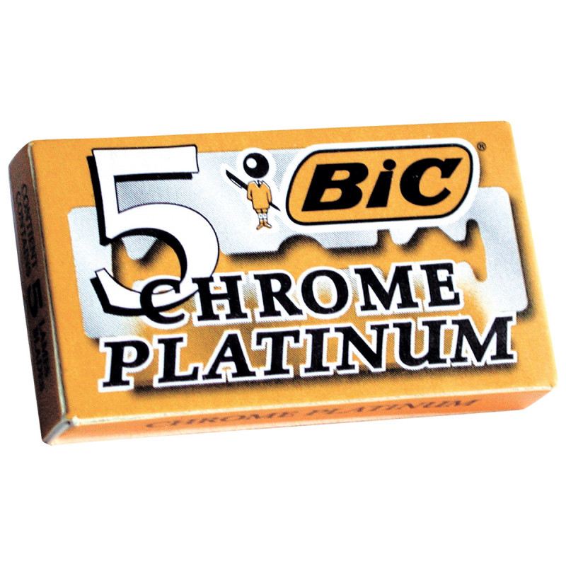 Лезвия двусторонние 5шт от Bic + 1