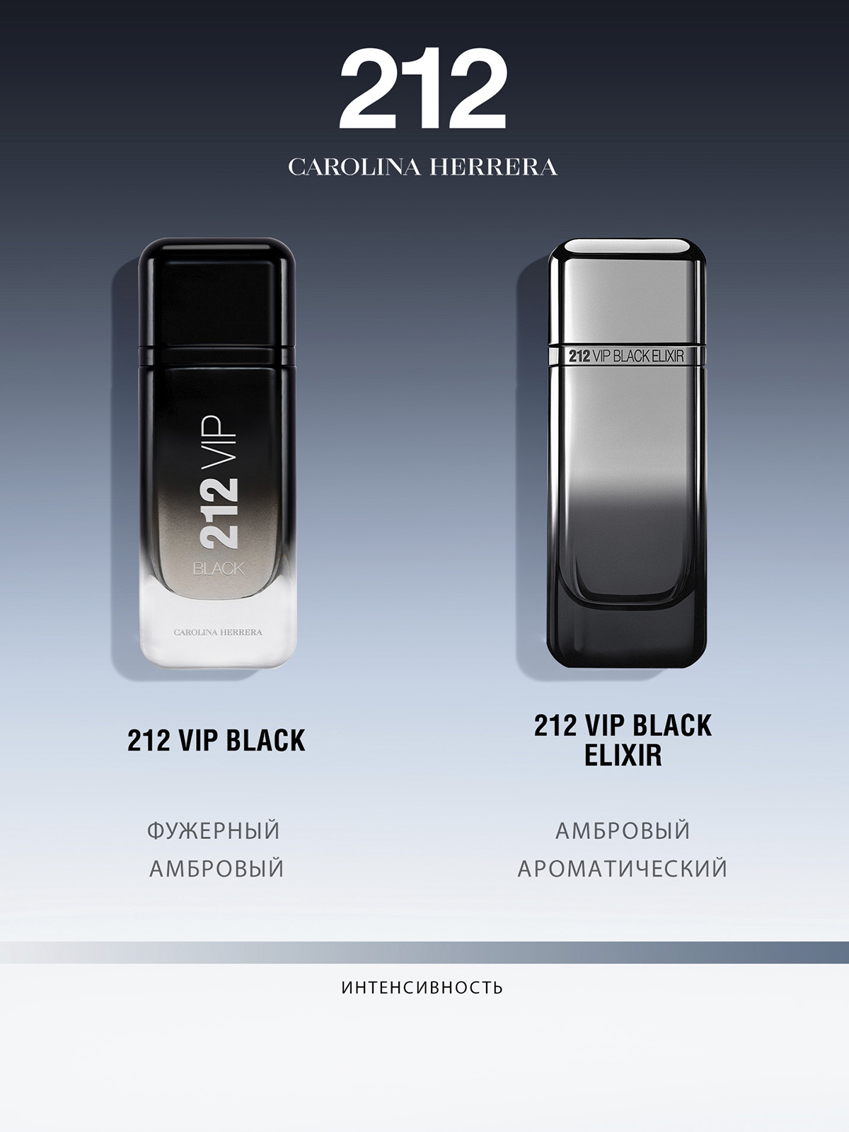 212 VIP Black Elixir Парфюмерная вода мужская 100мл от Carolina Herrera + 5