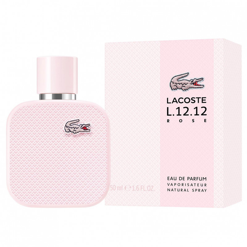 L.12.12. Rose Парфюмерная вода женская 50мл от Lacoste  + 1