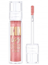 Блеск для губ Icon Lips Glossy Volume с эффектом объема, тон 503 nude rose