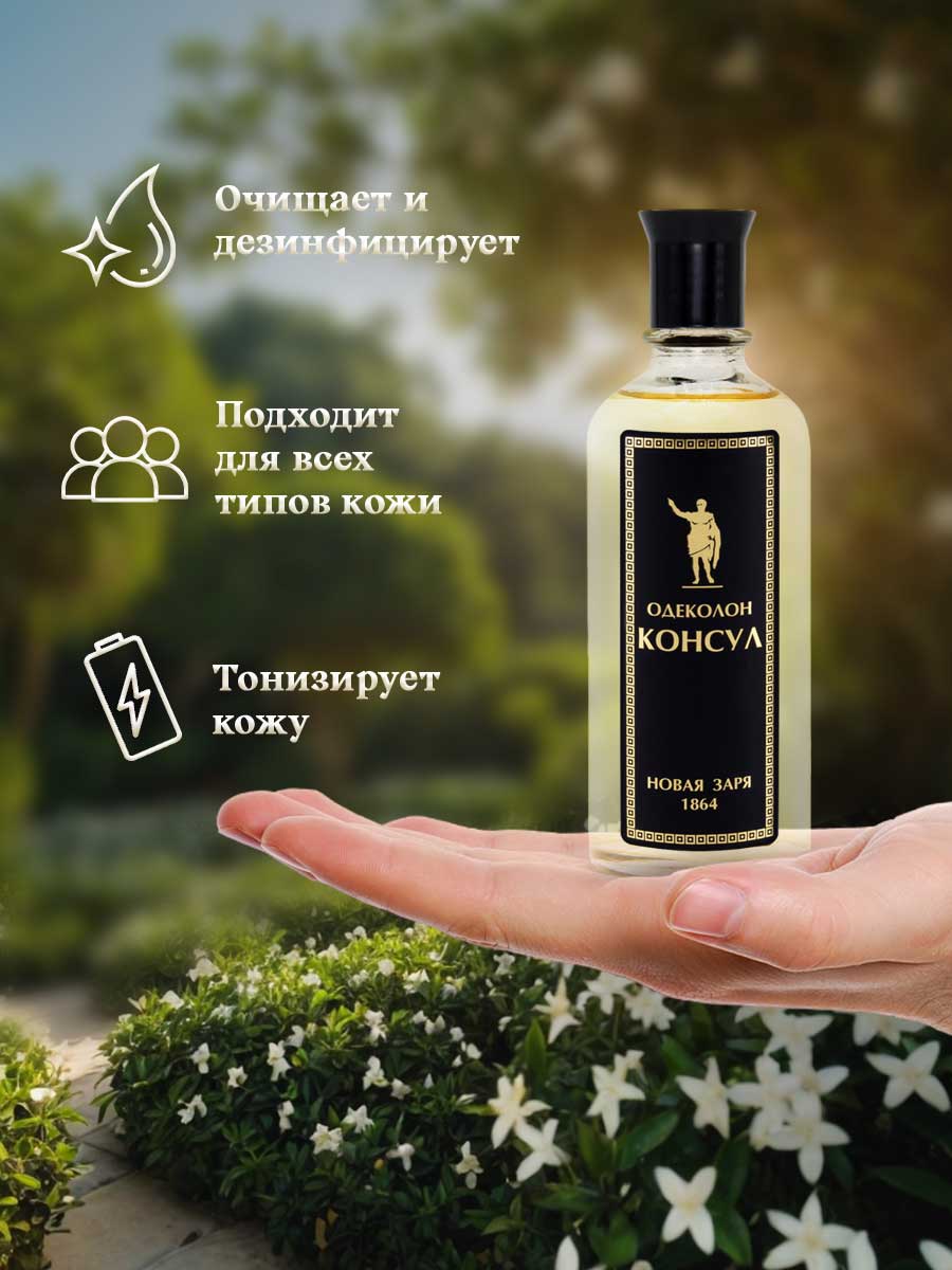 Одеколон Консул 100мл от Новая заря + 9