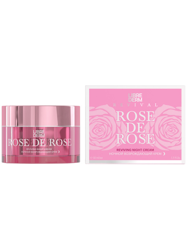 Rose de Rose Крем ночной возрождающий 50мл от Librederm + 1