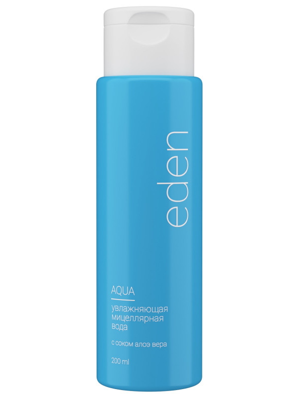 Aqua Увлажняющая Мицеллярная вода 200мл от EDEN + 1