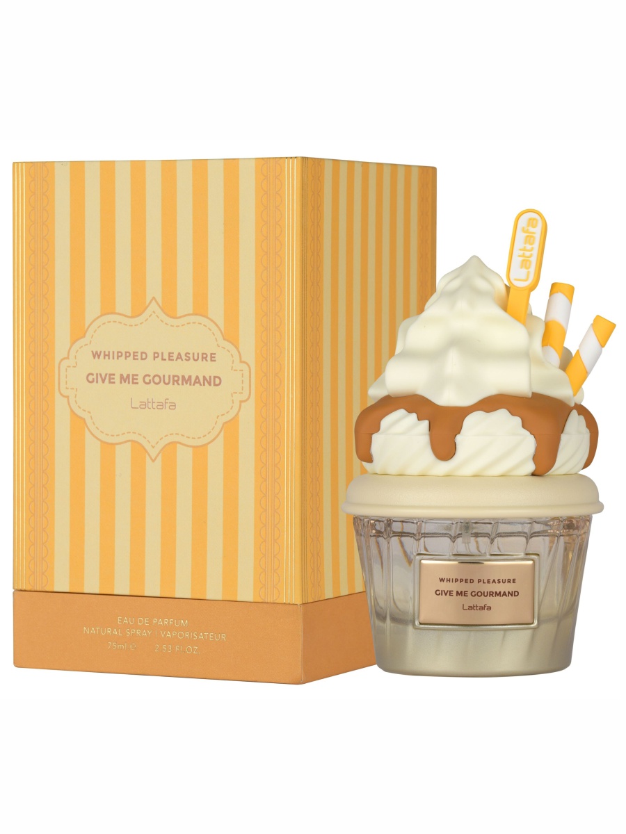 Парфюмерная вода женская Give Me Gourmand Whipped Pleasure 75мл от Lattafa + 2