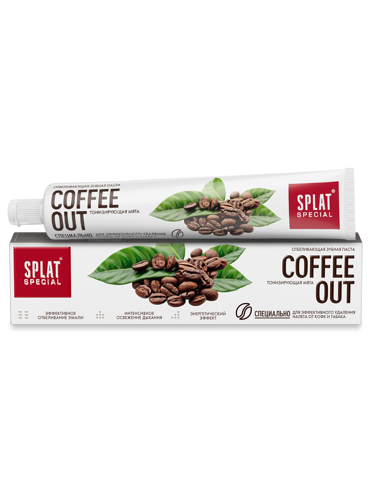Special Зубная паста Coffee Out 75мл  от Splat + 5