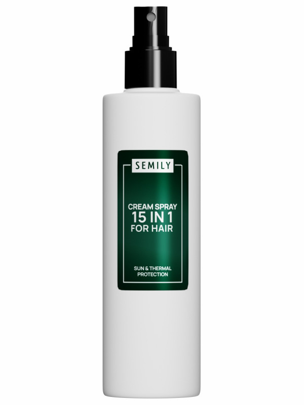 Крем-спрей для волос 15в1 Sun & Thermal Protection 200мл от Semily + 1