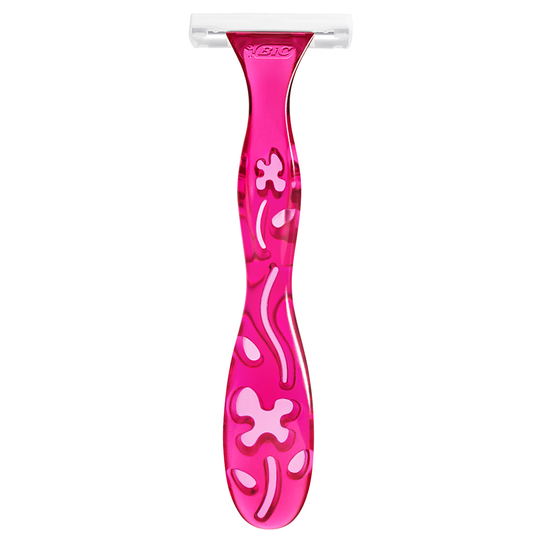 Станки для бритья Miss Soleil Pink одноразовые 2шт от Bic + 2