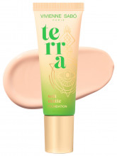 Матовый Тональный крем Terra, тон 01 светло-бежевый