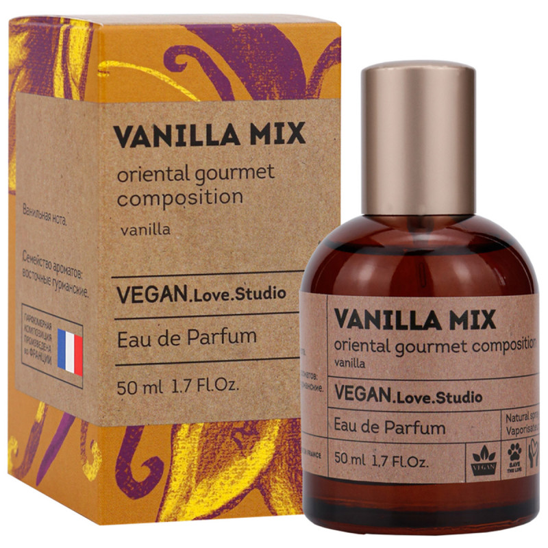 Парфюмерная вода женская Vanilla Mix 50мл от VEGAN.Love.Studio + 1